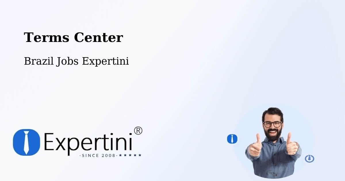 Terms of Service – Rio Verde - Brazil Jobs Expertini